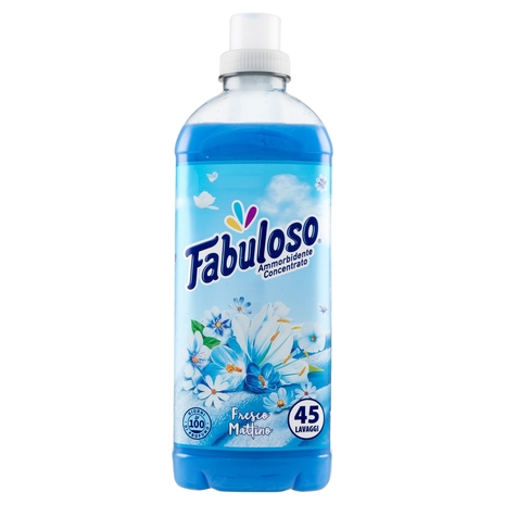 Fabuloso ammorbidente concentrato Fresco mattino 45 lavaggi 1 L